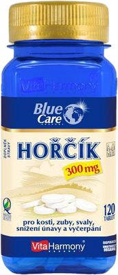 VitaHarmony Horčík 300 mg 120 tabliet