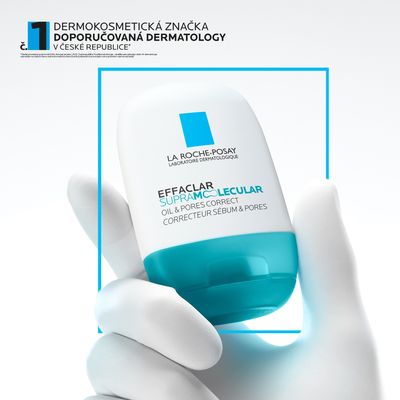 La Roche-Posay EFFACLAR SUPRAMOLECULAR Matujúci gélový krém proti lesku a pórom 40 ml