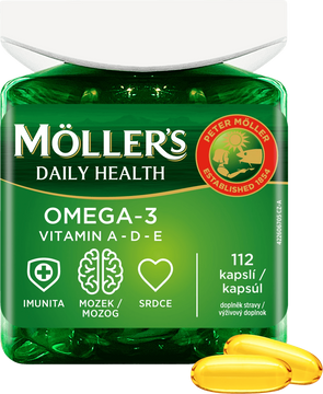 Möllers Omega 3 Double 112 kapsúl