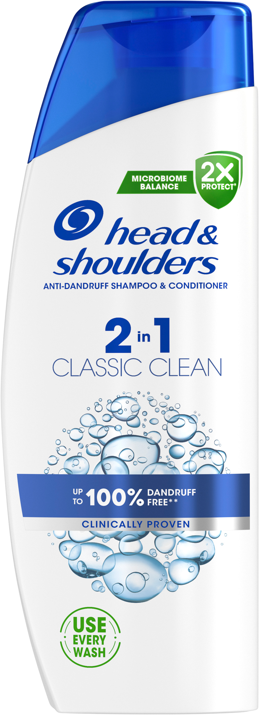 Head & Shoulders Classic Clean 2in1, Šampón proti lupinám 330 ml