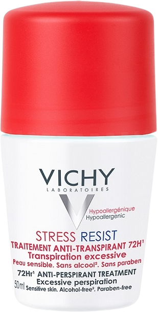 Vichy Deo Stress Resist antiperspirant, 72h pre citlivú pokožku 50 ml