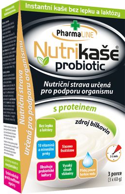 Nutrikaša probiotic s proteínom 3 x 60 g