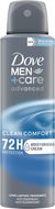 DOVE MEN+CARE Antiperspirant Advanced Clean Comfort sprej 150 ml