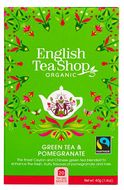 English Tea Shop Zelený čaj s granátovým jablkom BIO 20 x 2 g