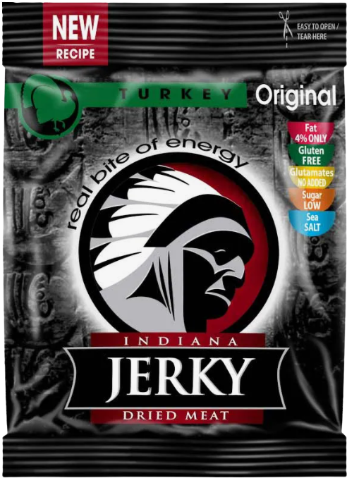 Indiana Jerky turkey (morčacie) Original 25 g