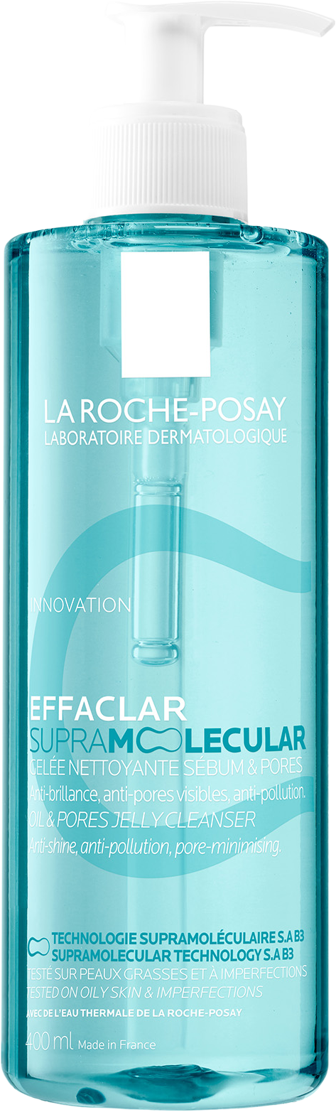 La Roche-Posay Effaclar Supramolecular Matujúci čistiaci gél na mastnú pleť 400 ml