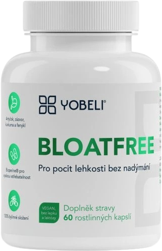 Lobey Yobeli Bloatfree - Komplex proti nadúvaniu 60 kapsúl