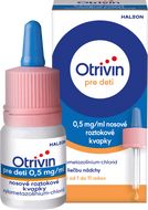 Otrivin nosové kvapky pre deti na upchatý nos 10 ml