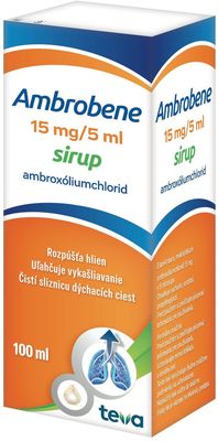 Ambrobene 15 mg/5 ml sirup 100 ml