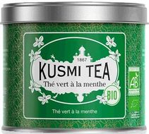 Kusmi Tea Spearmint green tea plechovka 100 g