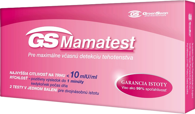GS Mamatest 10 tehotenský test 2 ks