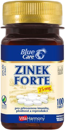 VitaHarmony Zinek Forte 25 mg 100 tabliet