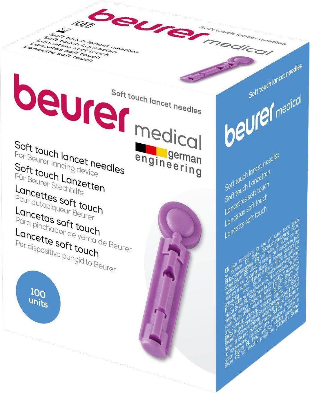 Beurer šetrné ihly 457.24 100 ks