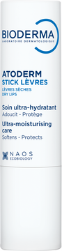 Bioderma Atoderm Tyčinka na pery 4 g