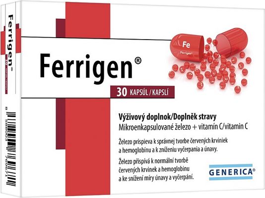Generica Ferrigen 30 kapsúl