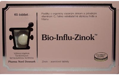 Pharma Nord BIO-INFLU-ZINOK 60 tabliet