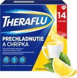 Theraflu prechladnutie a chrípka horúci nápoj 14 vrecúšok