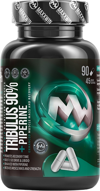 Maxxwin Tribulus 90% + Piperine 90 kapsúl