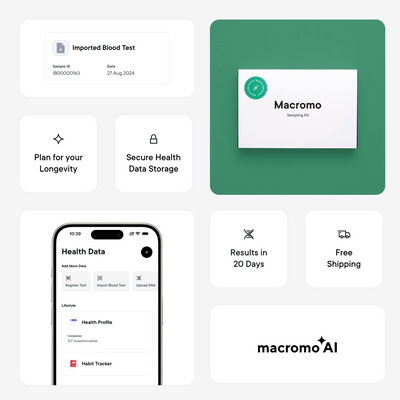 Macromo DNA Premium - genetický test 2 ks