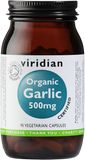 Viridian Organic Garlic 500mg, 90 kapsúl