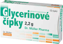 Dr.Muller Glycer.čapíky 2,2g 12 ks
