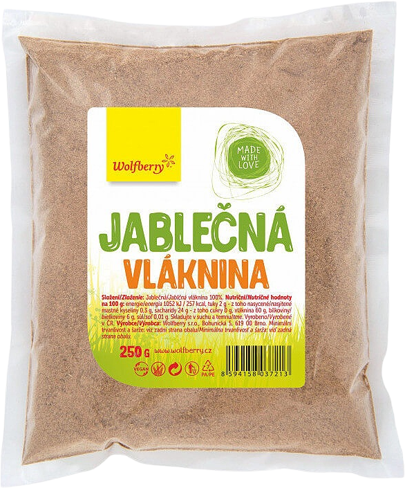 Wolfberry Jablčná vláknina 250 g