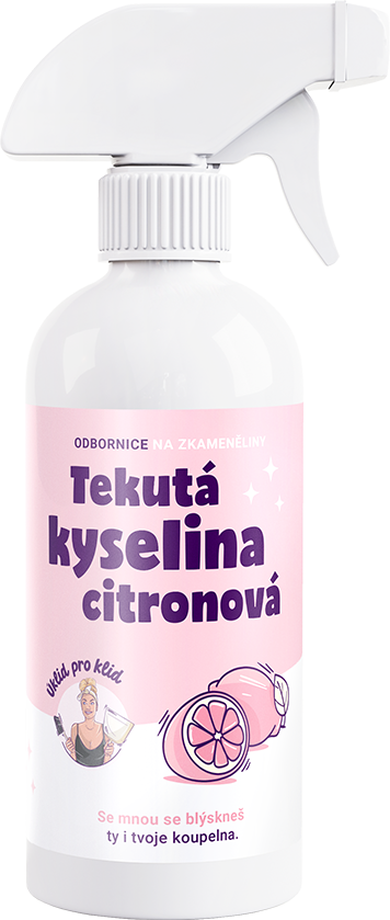 Úklid pro klid Tekutá kyselina citrónová 500 ml
