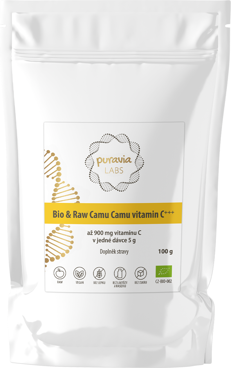 Puravia LABS Bio & Raw Camu Camu vitamín C 100 g