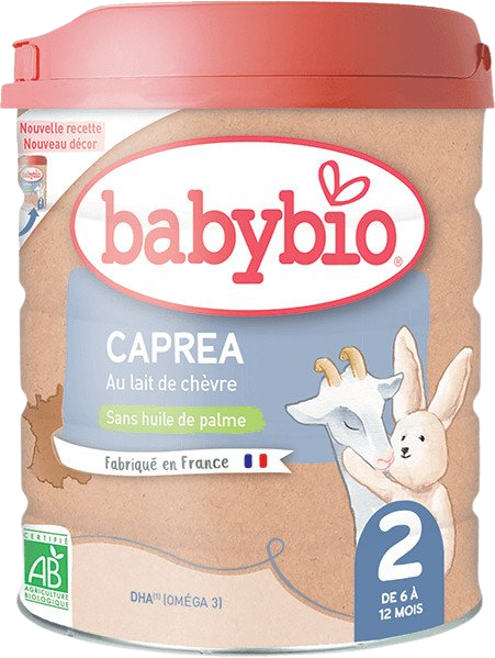 Babybio Caprea 2 Pokračovacie dojčenské kozie bio mlieko 800 g