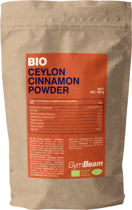 GymBeam Bio Cejlónska škorica 100 g