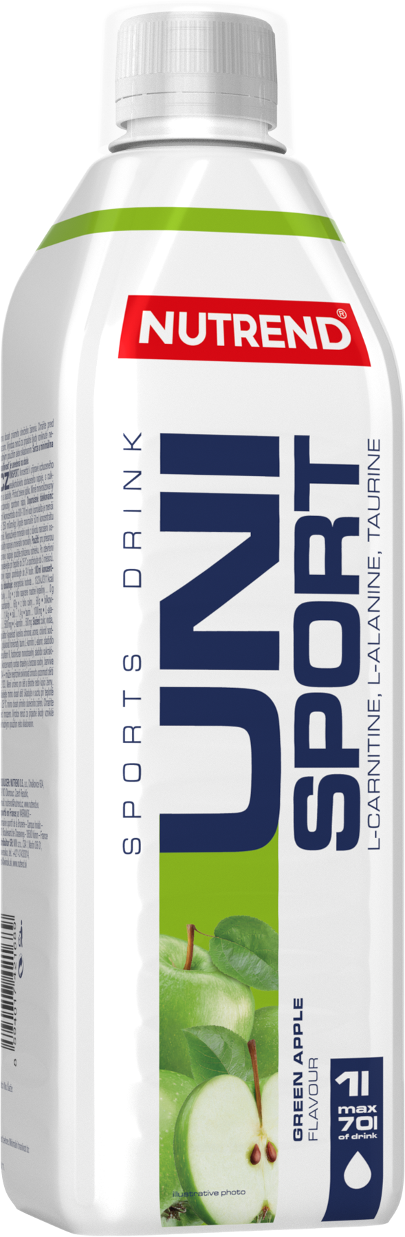 Nutrend Unisport Green Apple 1 l
