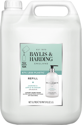Baylis & Harding Jazmín a jablkový kvet Náplň do tekutého mydla 5 l