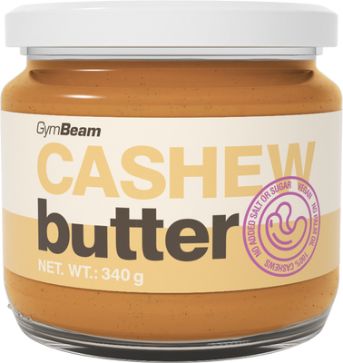 GymBeam Cashew Butter smooth 340 g