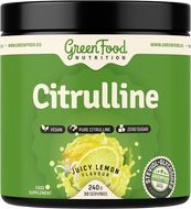 GreenFood Nutrition Citrulline šťavnatý citron 240 g