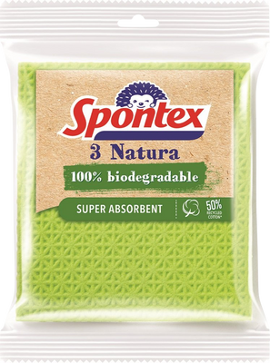 Spontex Natura hubková utierka 3 ks
