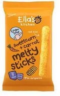 Ella's Kitchen BIO Tyčinky kukurica a mrkva 16 g