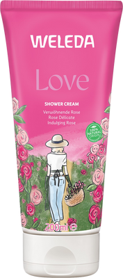 Weleda LOVE Ružový sprchový krém 200 ml
