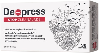 De-press STOP zlej nálade 30 kapsúl