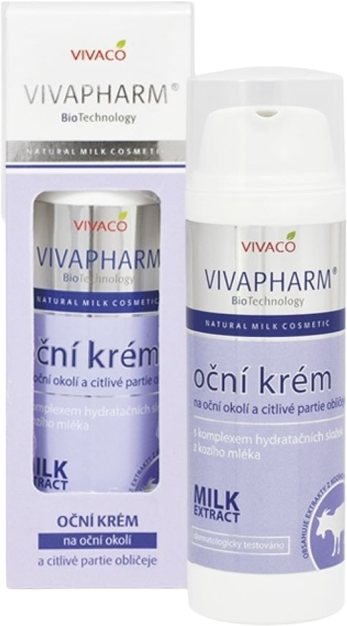 VivaPharm Kozí očný krém 50 ml