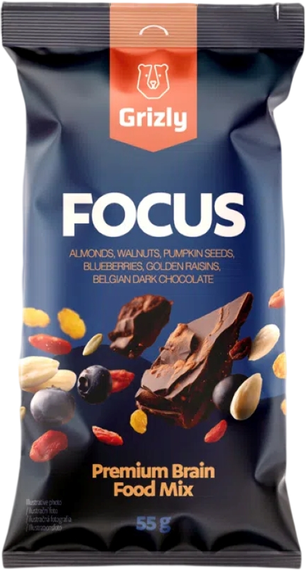 Grizly On the go Focus mix 55 g