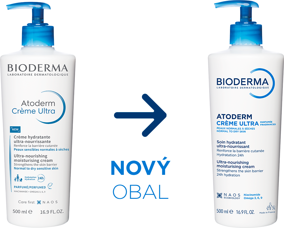 Bioderma Atoderm Krém Ultra parfumovaný 500 ml