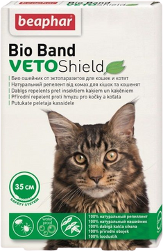 Beaphar Bio Band VETOShield repelentný obojok pre mačky 35 cm