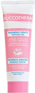 Buccotherm Dent BIO masážny gél na ďasná pre batoľatá 50 ml