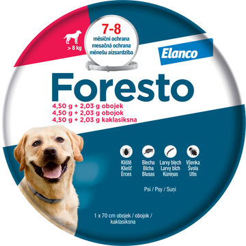 Foresto Obojok pre psy nad 8 kg 70 cm