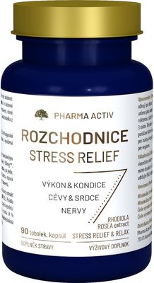 Pharma Activ Rozchodnica Stress Relief 90 tvrdých kapsúl