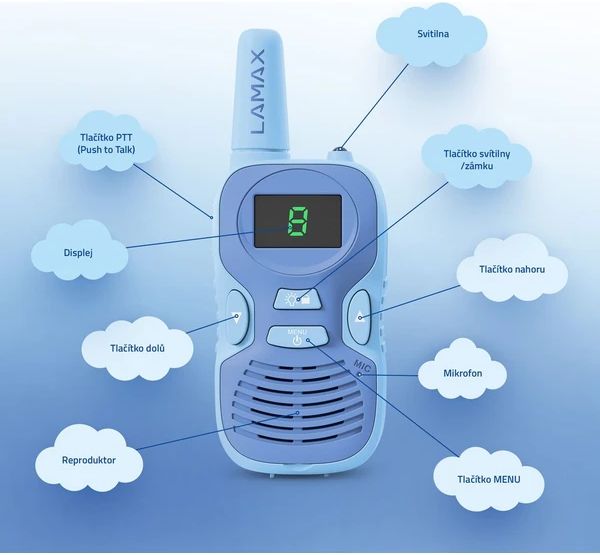 LAMAX TalkieKid1 4 ks