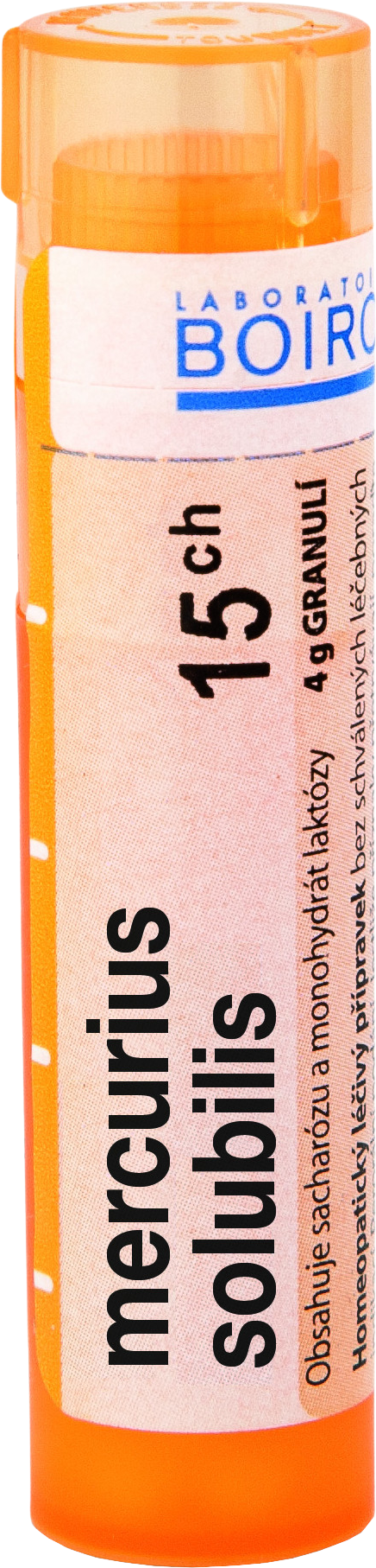 Boiron Mercurius Solubilis CH15 granule 4 g