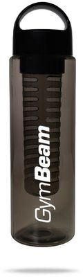GymBeam Športová fľaša Infuser All-Black 700 ml