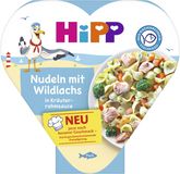 HiPP BIO príkrm Cestoviny s divokým lososom as bylinkovo-smotanovou omáčkou 250 g