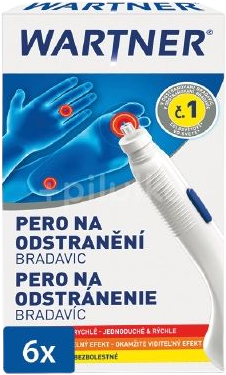 Wartner Pero na odstránenie bradavíc
